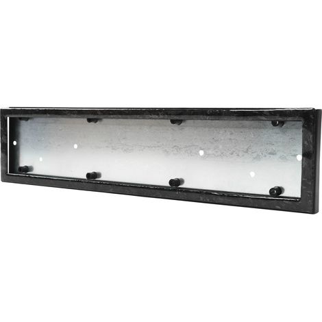 Cadre de plaque d'immatriculation ABS carbone fibre surface carbone forgé brillant léger robuste pour F30 F20 F34 F80 F87 (1/5)