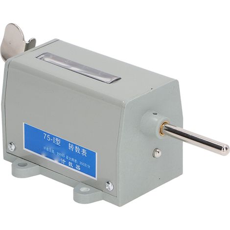 5 Digit Pull Counter 350rpm/minute Manual Resettable Mechanical Counter for Machinery Textiles 220V
