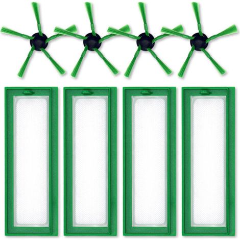 Compatible avec VR200 - Filtre vert à brosse verte - 8 jeux (1/5)