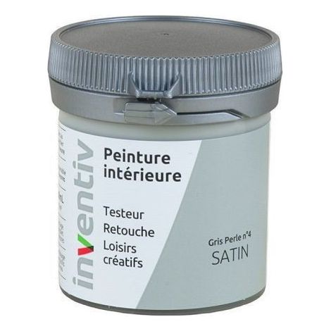 Testeur Peinture Intérieure Satin Gris Perle INVENTIV