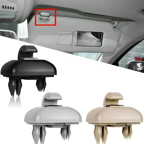 Sun Visor Clip For Audi A3 A4 A5 A6 Sun Visor Clip Hook Holder Replacement Car Sun Visor Clip Hook Holder (1/5)