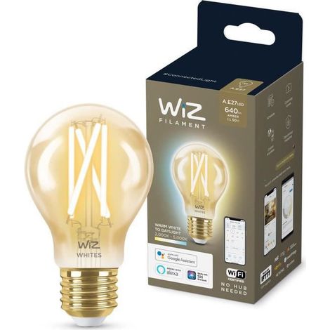 WiZ Bombilla conectada vintage Blanco variable E27 50W (1/5)