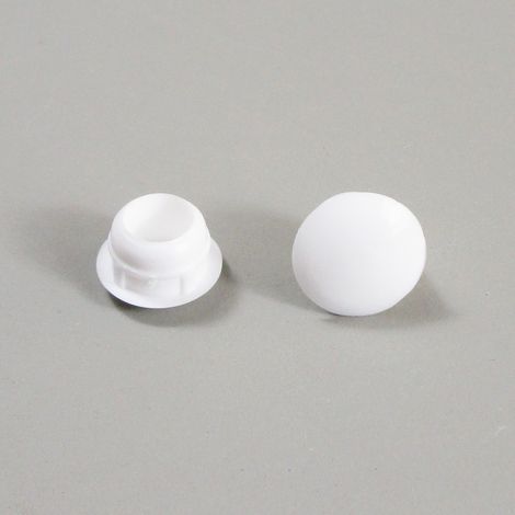 Bouchon obturateur plastique 10 mm – Résistant à l'humidité et à la corrosion – Pour matériaux pleins – Fabriqué en Europe – Ajile
