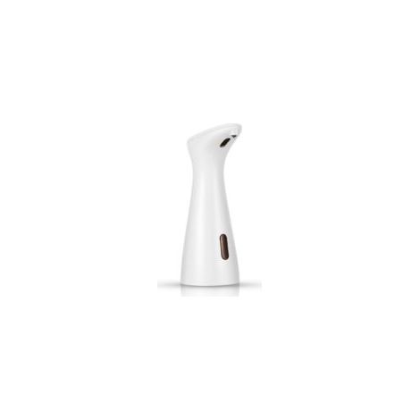 Dispensador de jabón eléctrico manos libres de gran capacidad (200 ml) con respuesta rápida y sensible, sensor sin contacto y diseño a prueba de fugas. Accesorios de baño. - Crezuo