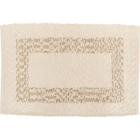 Tappeto rettangolare ameya 60x90 cm beige - Atmosphera créateur d'intérieur (1/4)