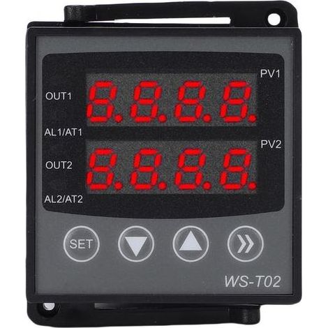 Contrôleur De Température PID - Entrée Thermocouple Type K - Plage 0 À 400 ℃ - Sortie Relais 10 A - Affichage LCD 4 Chiffres - 1 Pièce (1/5)