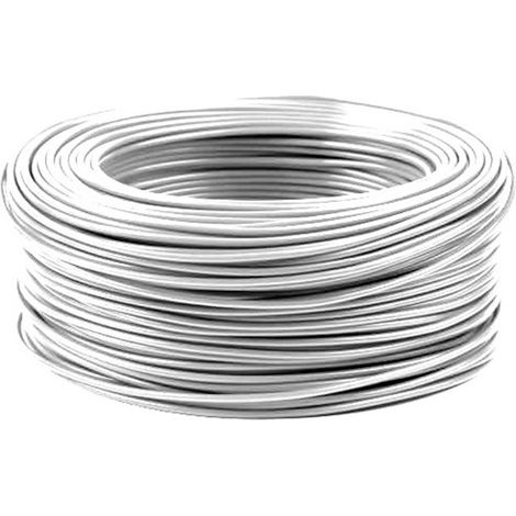 Fil rigide H07V-U 1,5mm² blanc - couronne 100m - CDP (1/2)