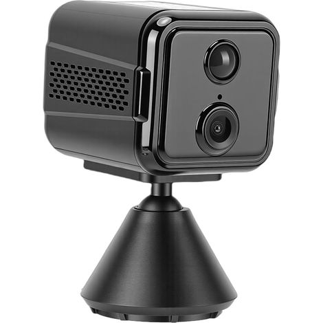 Caméra intérieure 4K 3MP 2,4 GHz/5 GHz double bande, détection de mouvement IA, WiFi, pour la sécurité à domicile et au bureau (1/5)