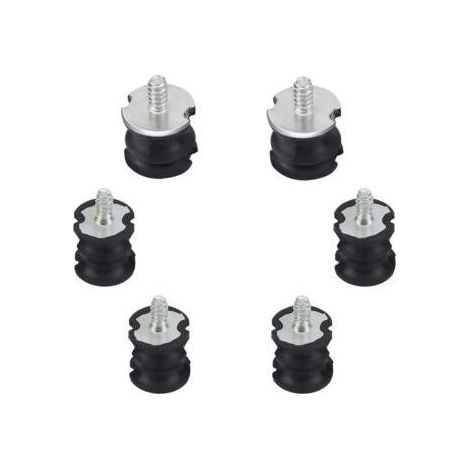 Lot de 6 tampons AV pour tronçonneuses Husqvarna 61 66 133 136 141 272S 266 268 272XP – Remplacement durable et haute qualité (1/5)