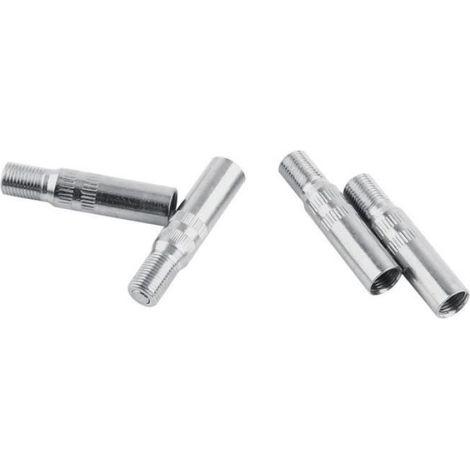 Bouchons De Valve - Longueur 39 mm - Diamètre Filetage 7.5 mm - Étanchéité Jusqu'à 60 PSI - Pour Véhicules À Moteur - 4 Pièces (1/4)
