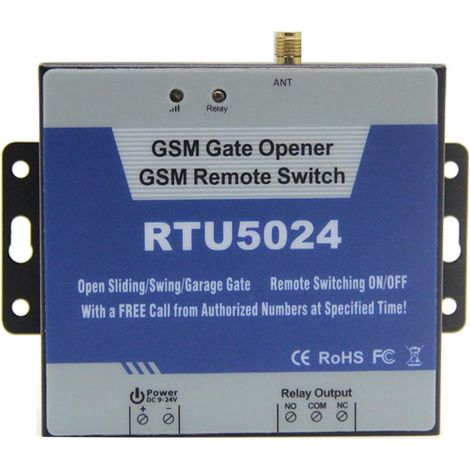 sans Fil GSM RTU5024 Système d'alarme de sécurité téléphonique Gratuite Système d'alarme de sécurité for la Porte Automatique GSM Garage Ouvrier défendre(2G) (1/5)
