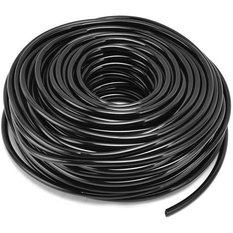 Tuyau d'irrigation goutte à goutte 50m – PVC flexible résistant à la corrosion – Pour jardins et parterres de fleurs – Installation rapide - 164ft (1/5)