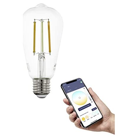 Lampadina filamento connect-z Eglo italina e27 6w st60 (1/4)
