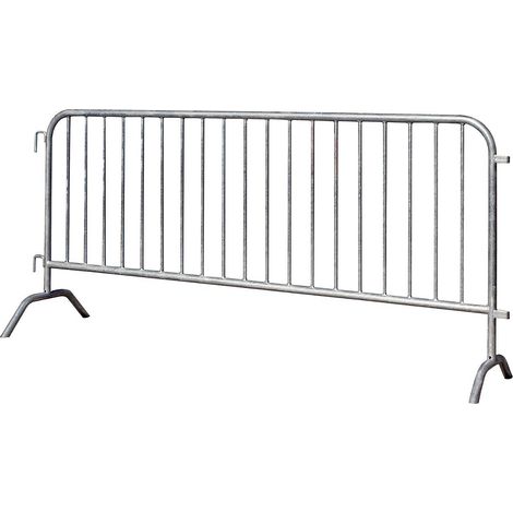 Schake, Barrière de sécurité galvanisée à chaud, L x h 2500 x (1/3)