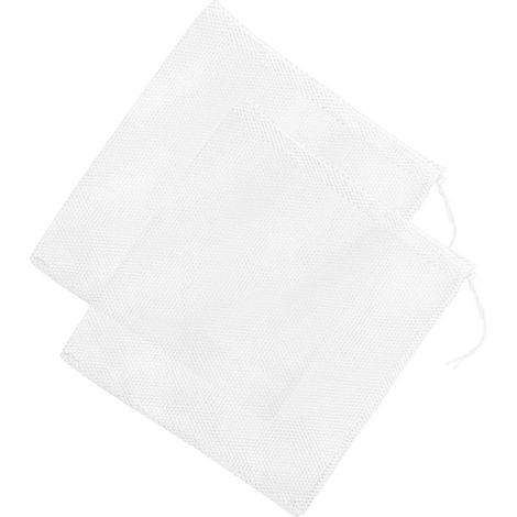 Sacs filtrants pour pompes à eau, utilisés pour protéger les pompes à eau, lot de 2, sacs barrière en filet (1/5)