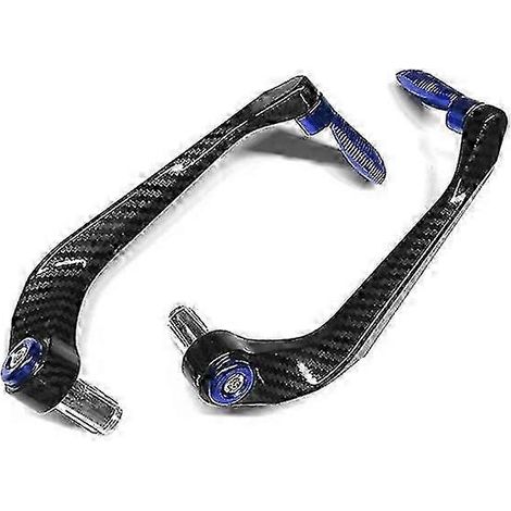 protège-mains de moto antichute pour leviers de frein et d'embrayage, en aluminium CNC, pour moto tout-terrain MT 07 MT 10 pièces (bleu-B) (1/5)