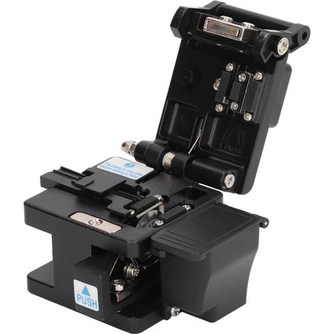 Coupe-fibre optique haute précision automatique avec retour, outil de coupe pour câble à fibre optique, clé incluse (1/5)