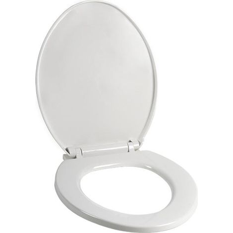 COFAN tapa wc  41.9 x 34.7 cm , Tapa WC para inodoro fabricada en polipropileno blanco, que proporciona una mayor resistencia y durabilidad frente al uso. Gracias a su diseño permi (1/4)