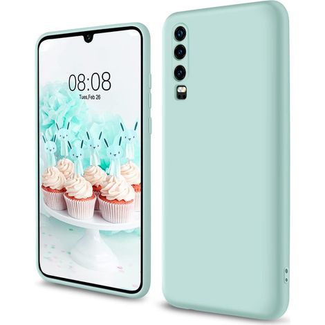 Coque en silicone pour Huawei P30, couleur menthe, flexible, protectrice et durable (1/5)