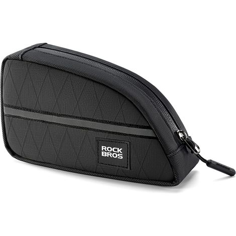 Borsa da telaio triangolare per bicicletta, 0,8 l - nera (1/5)
