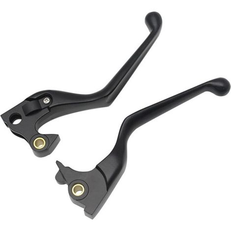 1 paire Couleur : Noir Matériau : Métal Levier d'embrayage de moto Levier de frein Embrayage de frein (1/5)