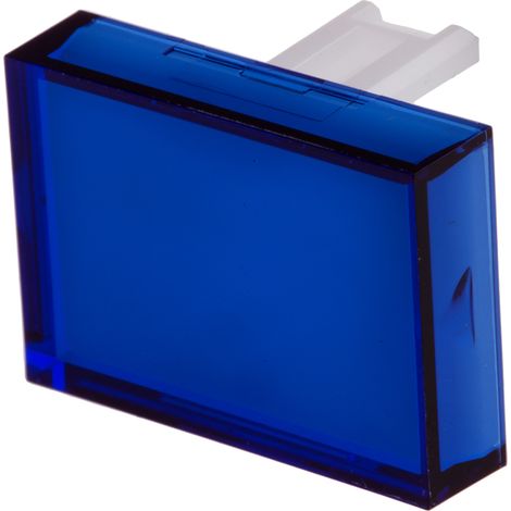 Lentille Bleu de forme Rectangulaire pour Série SD16 ( Prix pour 1 ) (1/2)