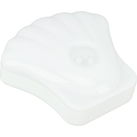 Bewegungsmelder-Nachtlampe in Cartoon-Muschelform, 4000K Softlight, magnetisches Nachtlicht (1/5)