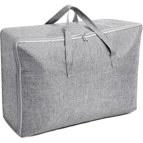 Grand Sac de Rangement 105L, Rangement Sous Lit Pliable Closet Organizer Sac de Rangement pour Couette Imperméable avec Poignées Renforcées pour Édredons Couvertures Oreillers Vestes (1/5)