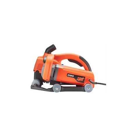 Spit – Rainureuse D90 2500 W 811242 – 2 disques diamant 150mm – Réglage profondeur 10-50mm – Coupe nette sans poussière