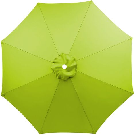 Housse de rechange pour parasol, 8 baleines, 3 m, imperméable, anti-UV, tissu de rechange, Herbe verte (1/5)