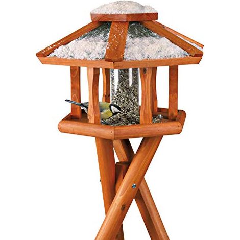Mangiatoia natura con aste, diametro 50×34cm/1.40m per uccelli (1/2)