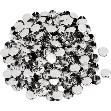 Möbel Kunststoff Runde Unterputz Kabelverbinder Lochabdeckungen 19mm Durchmesser 300 pièces (1/3)