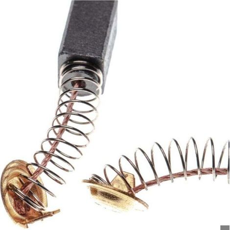2 balais de charbon pour moteurs électriques, 6,5 x 7,5 x 12,5 mm, compatibles avec Hitachi G12SR2, G13S1, G13SB, G13SR, G13SR2, GP2, GP (1/3)