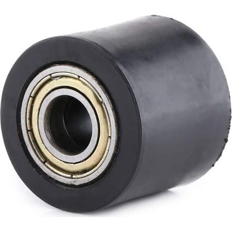 Kettenspannrolle, Kettenführungsrolle für Minibike, Quad, Offroad-Motorrad (schwarz - 10 mm) (1/5)