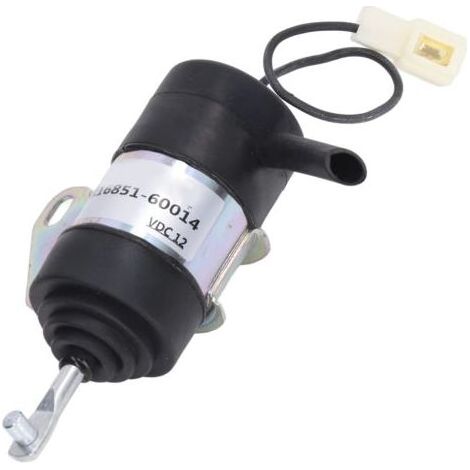 Solénoïde d'arrêt de carburant 12V – Installation directe pour Kubota BX2230D, RTV900R, B7410D – Coque en fer galvanisé - BX1800D (1/5)