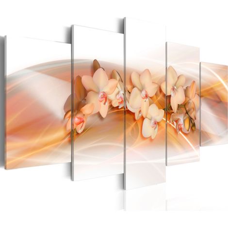 Tableau Imprimé "Orchidée Décoration Raffinée" 50 x 100 cm (1/2)