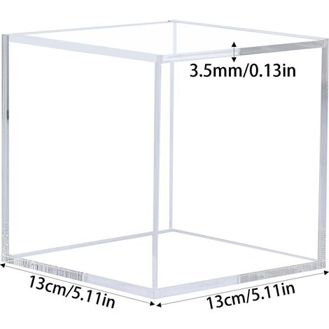 Porte Capsule Acrylique Porte Capsules Cafe Transparent Rangement Capsule Cafe,13 x 13 x 13 cm (1/5)