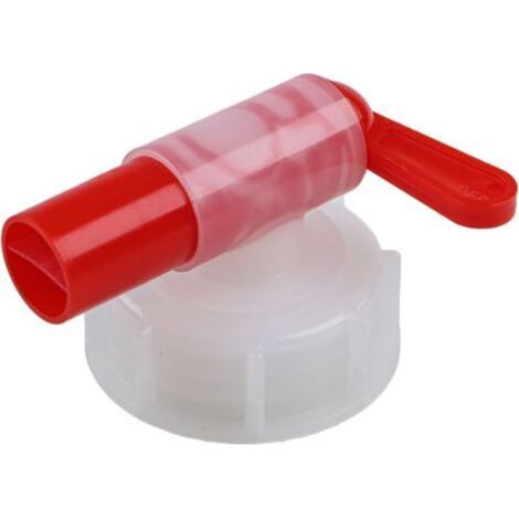 DN51 51mm Plastique pour Bouchon de Réservoir avec Design Rouge et Blanc 5L Réservoirs D'eau 5L Pour Matériau PP Joint Fileté Solutions Nutrientes Horticoles