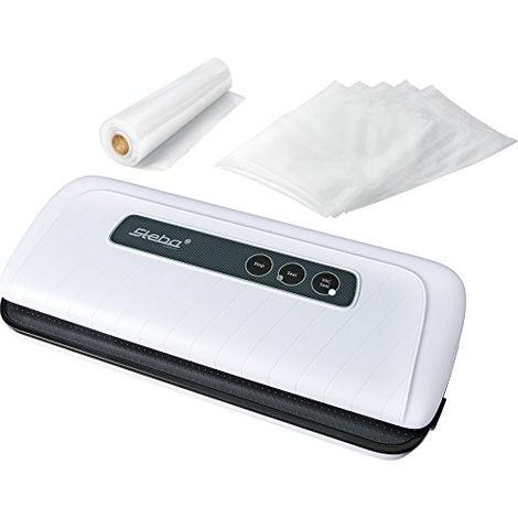 Steba VK 4 Macchina per sottovuoto Aspirazione 12 l-min Pressione -0,8 bar colore Bianco (1/3)