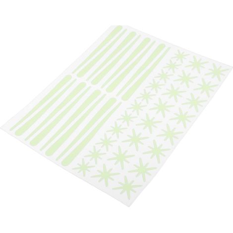 Stickers muraux étoiles lumineuses autocollants pour plafond (1/5)