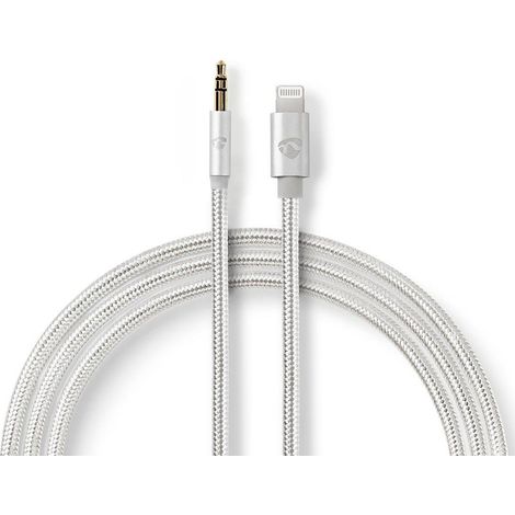 nedis CCTB39940AL10 cable de audio aluminio 1 metro
