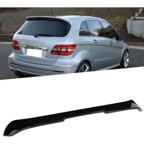 Fahrzeugmodifikation 09-11 Mercedes-Benz B-Klasse W245 Heckspoiler in Glanzschwarz (übergroß) (Gewichtszunahme)