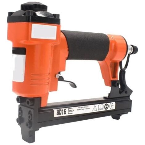Agrafeuse professionnelle robuste Agrafeuse Pneumatique À Air 21GA 8016, Cloueuse, Pistolet (1/5)
