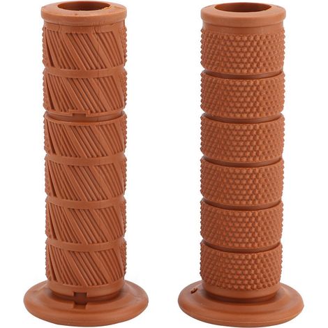 poignées de guidon universelles vintage pour moto 22 mm (1/4)
