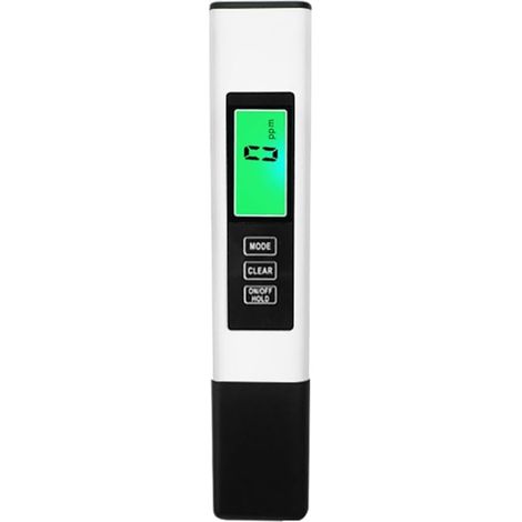 1 Set TDS-Messgerät, digitales 4-in-1-TDS-Temperaturmessgerät (°C, °F) und EC-Messgerät, ABS-Qualitätstester