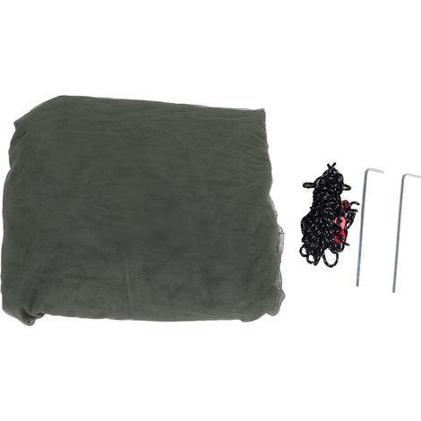 Moustiquaire Pour Hammock - Maille Fine Polyester 180 × 120 Cm - Extérieure Jardin Camping - 1 Pièce (1/5)