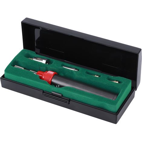 Kit de soudage au gaz 5 en 1 avec fer à souder au butane pur, plusieurs embouts et outils SL-2000K 11ML (1/5)