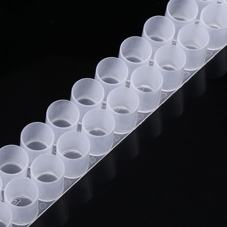 6-teiliges Doppelzellen-Leisten-Set aus Kunststoff für die Imkerei mit 63 Königinnenzellenbechern (1/5)