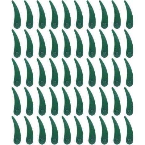 Packung mit 50 Ersatzklingen aus Kunststoff für Bosch Durablade Art 23-18 LI und Art 26-18 LI Rasentrimmer (1/5)