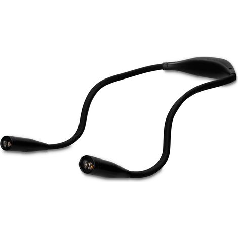 Ksix LED-Leselampe de Nackenleuchte, 3 Modi de Licht, ergonomisch, bis zu 20h de Akkulaufzeit